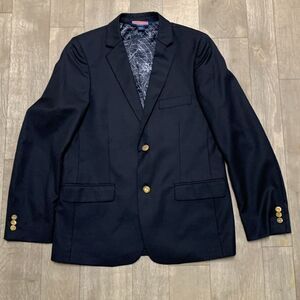 Vineyard Vines Navy Blazer with Gold Buttons